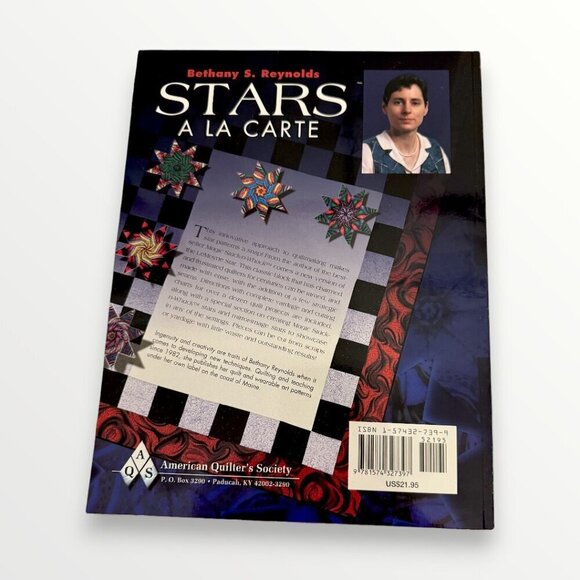 Stars A La Carte Bethany S Reynolds PB Book Quilting American Quilters Society - Picture 2 of 3